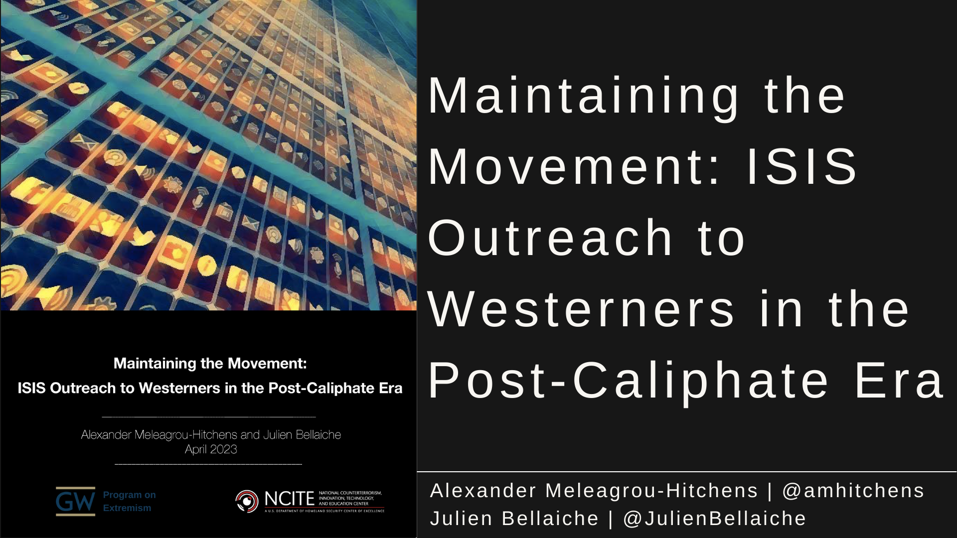 Maintaining the Movement Banner