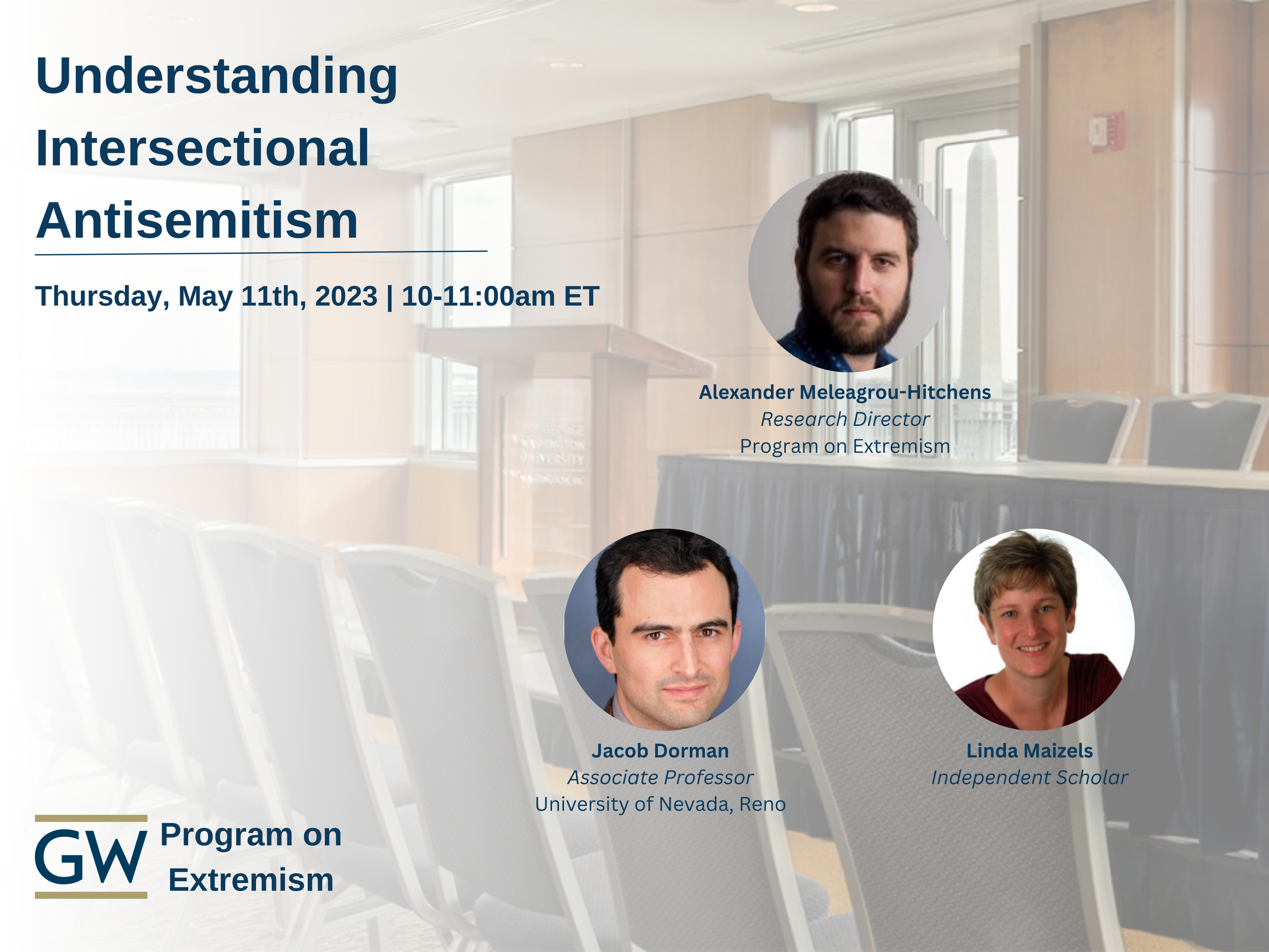 Understanding Intersectional Antisemitism Event Banner