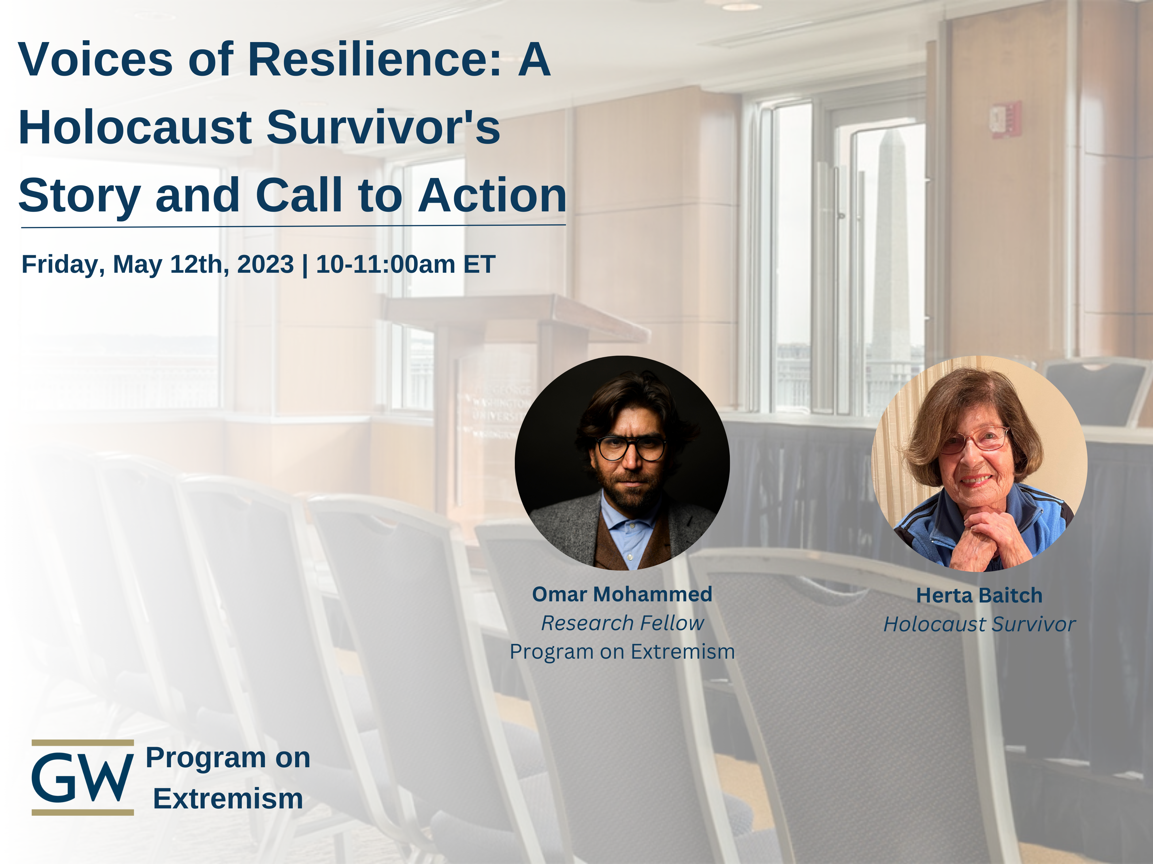 Voices of Resilience Event Banner