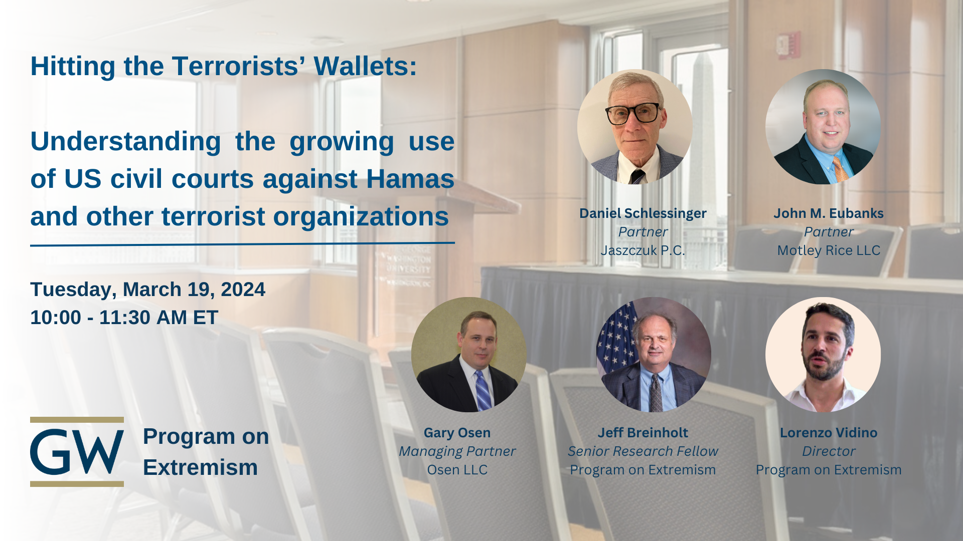 Hitting the terrorists’ wallets: understanding the growing use of US civil courts against Hamas and other terrorist organizations 