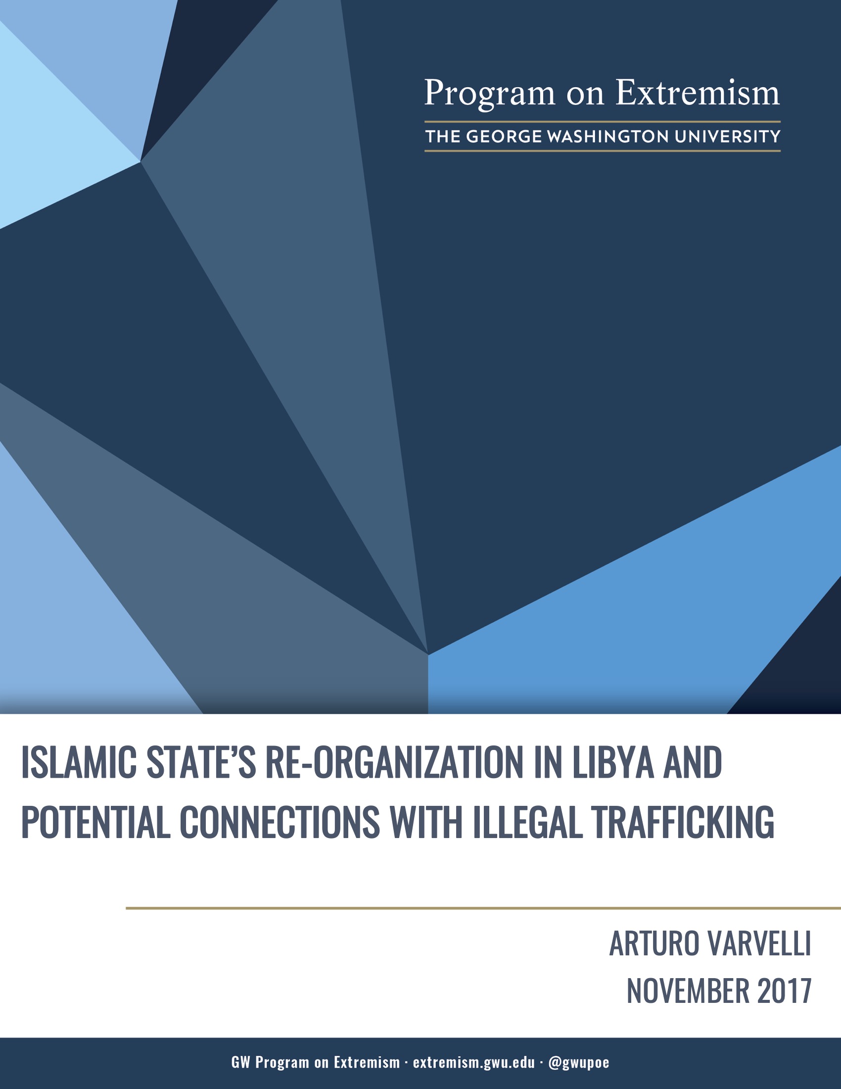 Islamic State's Re-organization in Libya and Potential Connections with Illegal Trafficking