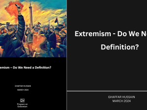 Extremism - Do We Need a Definition?