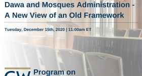 The ISIS Files: The Islamic State’s Dawa and Mosques Administration - A New View of an Old Framework  Event Banner