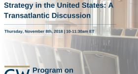 Towards a Terrorism Prevention Strategy in the United States: A Transatlantic Discussion Event Banner