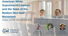 American White Supremacist Leaders Event Banner